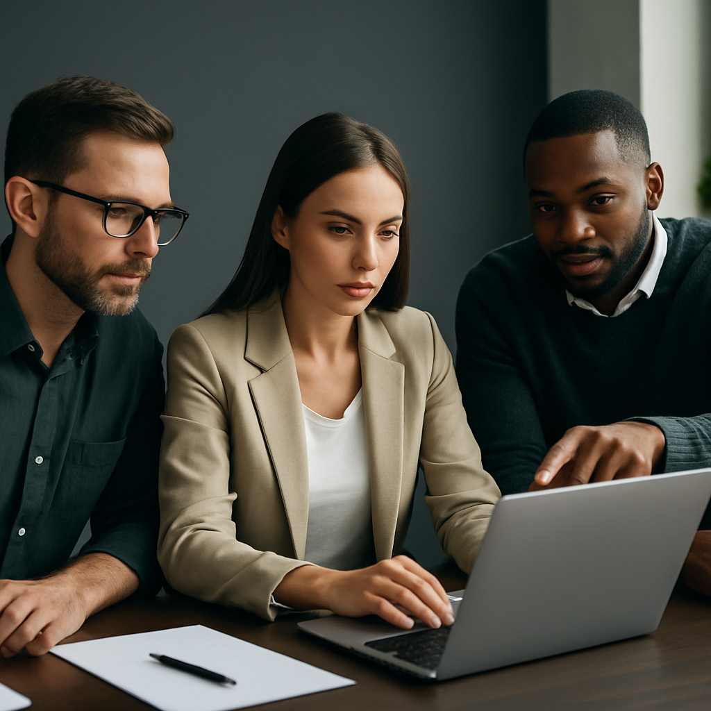Professionisti al lavoro in ufficio