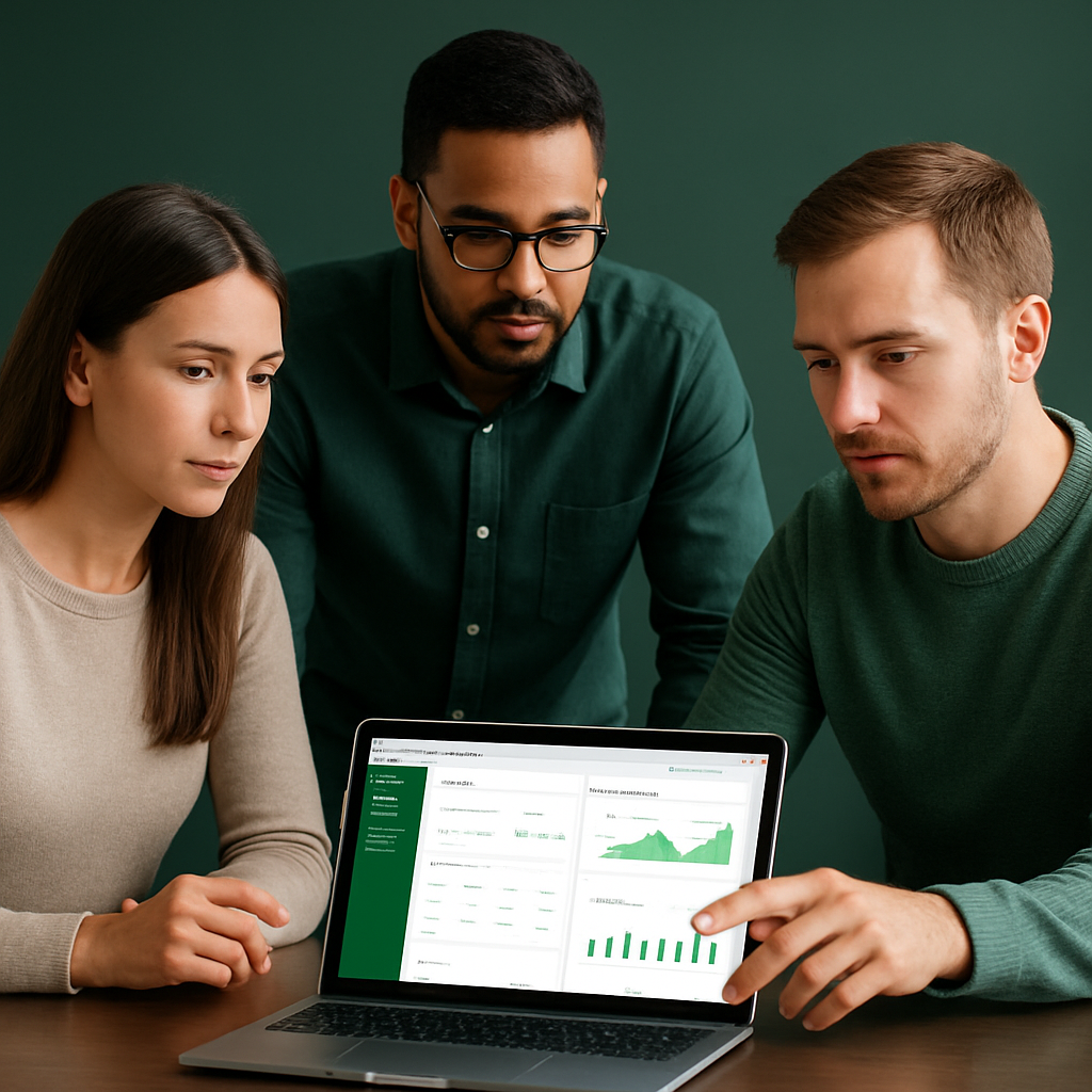 Team di Velmoro al lavoro su una piattaforma applicativa aziendale